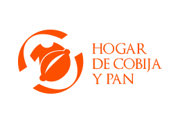 logotipo hogar de cobija y pan